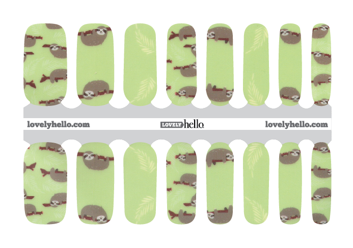 No Hurries, No Worries Nail Wraps