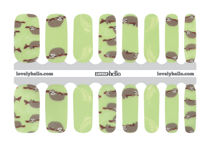 No Hurries, No Worries Nail Wraps