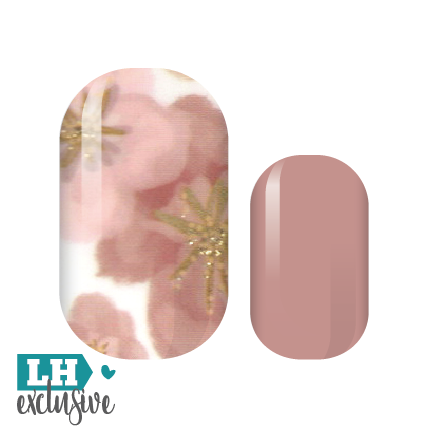 Floral Glam Bloom Nail Wraps
