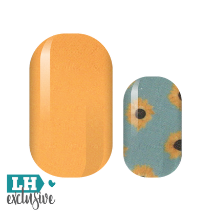 Peace, Love and Sunshine Nail Wraps