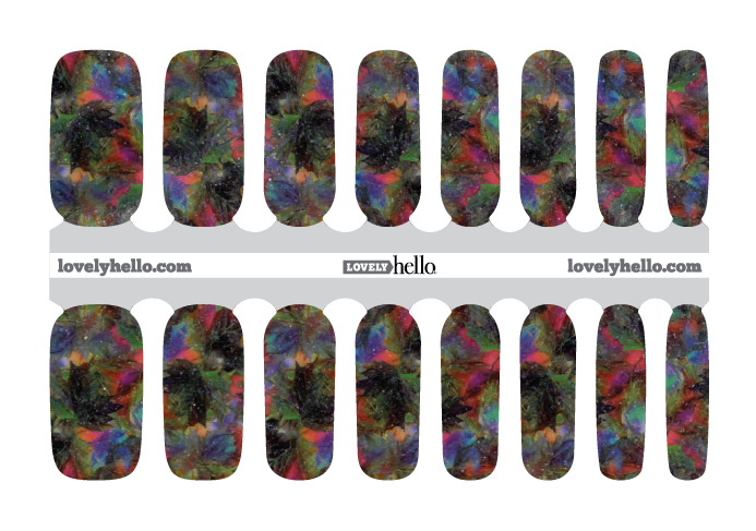 Beautiful Leaves Nail Wraps