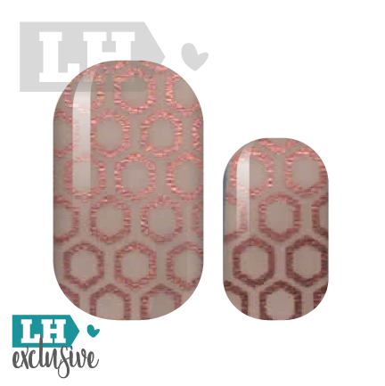 Rose Honey  Nail Wraps