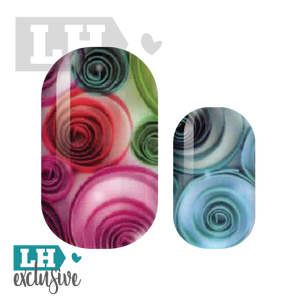 Quilling Curls Nail Wraps