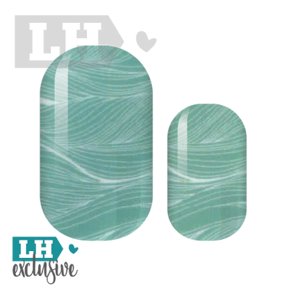 Sea Waves Nail Wraps