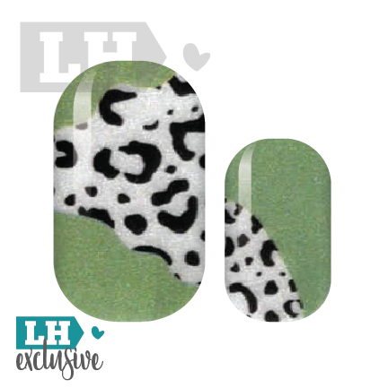 Leopard Moss Nail Wraps