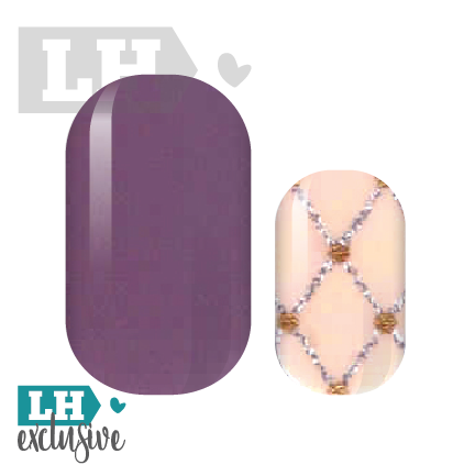 Pretty in Purple Nail Wraps