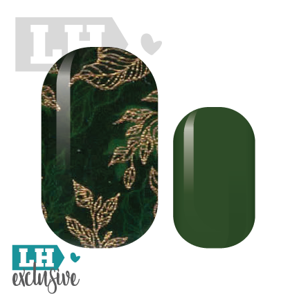 Emerald Ferns Nail Wraps