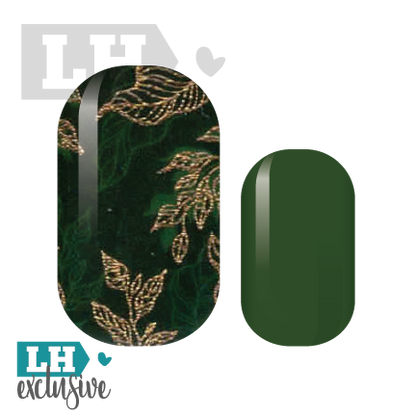 Emerald Ferns Nail Wraps