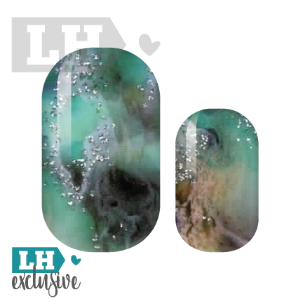 Ocean Floor Nail Wrap