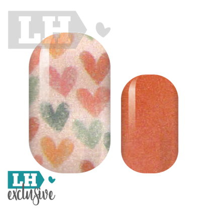 Hearts of Cheer Nail Wraps