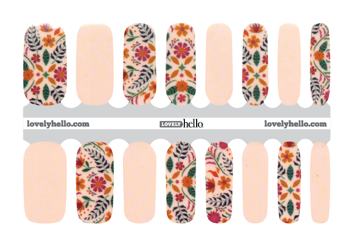 Mexican Cheer Nail Wraps