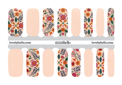 Mexican Cheer Nail Wraps