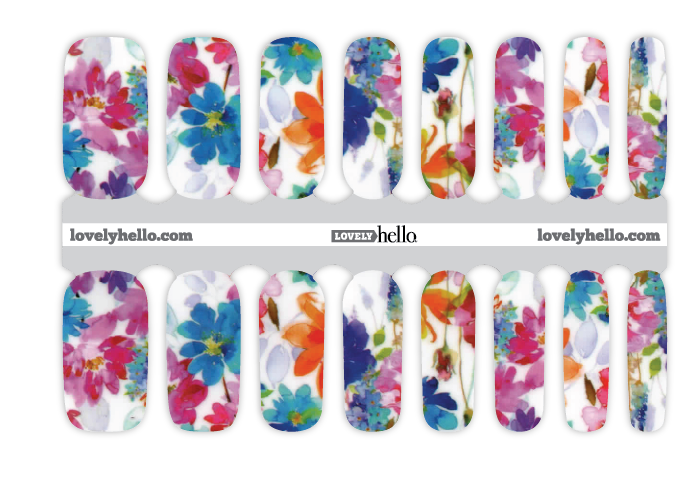 Hello Summer Nail Wraps