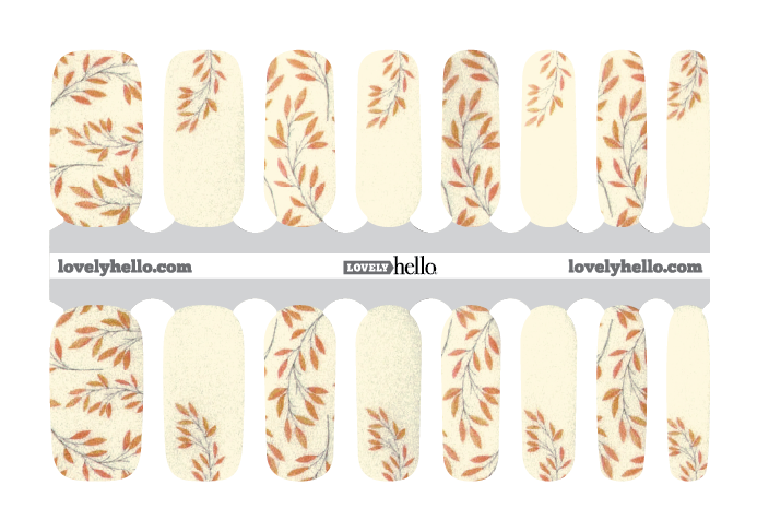 Fancy Ferns Nail Wraps