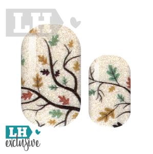 Leaves in the Breeze Nail Wraps