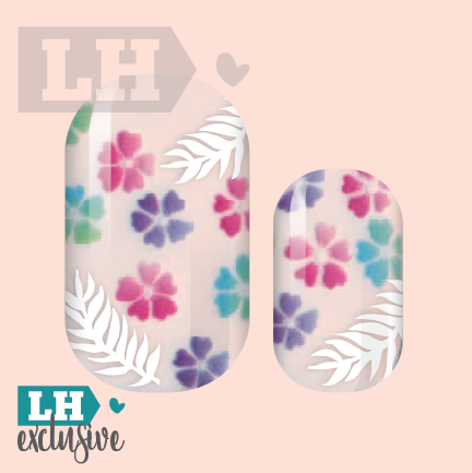 Darling Flower Pop Nail Wraps