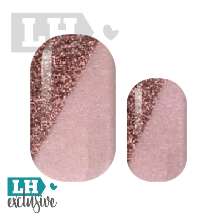 Pink Angle French Nail Wrap