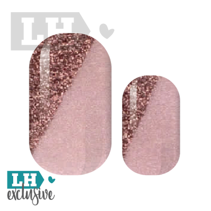 Pink Angle French Nail Wrap