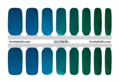 June Bug Color Shift Nail Wraps