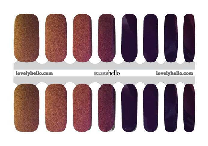 Sunsets Color Shift Nail Wraps