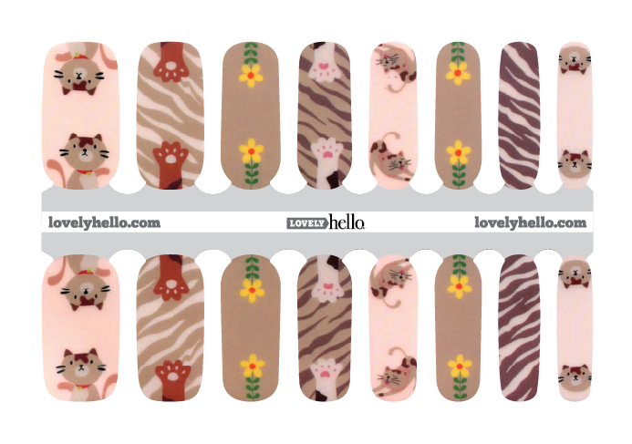 Paws-itively Cute Nail Wrap