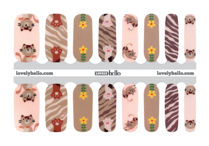 Paws-itively Cute Nail Wrap