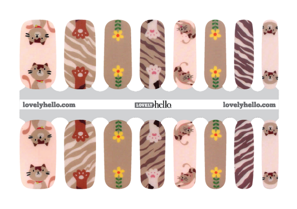 Paws-itively Cute Nail Wrap