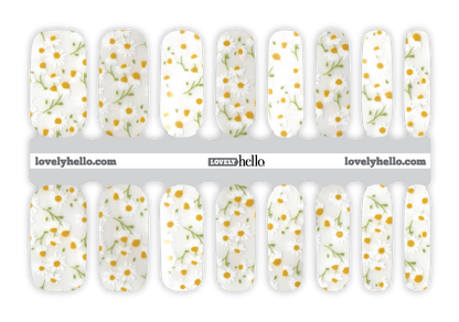 Daisy, Daisy, Daisy Nail Wraps