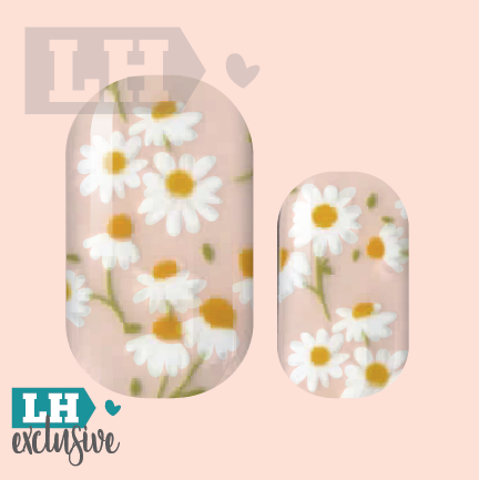 Daisy, Daisy, Daisy Nail Wraps