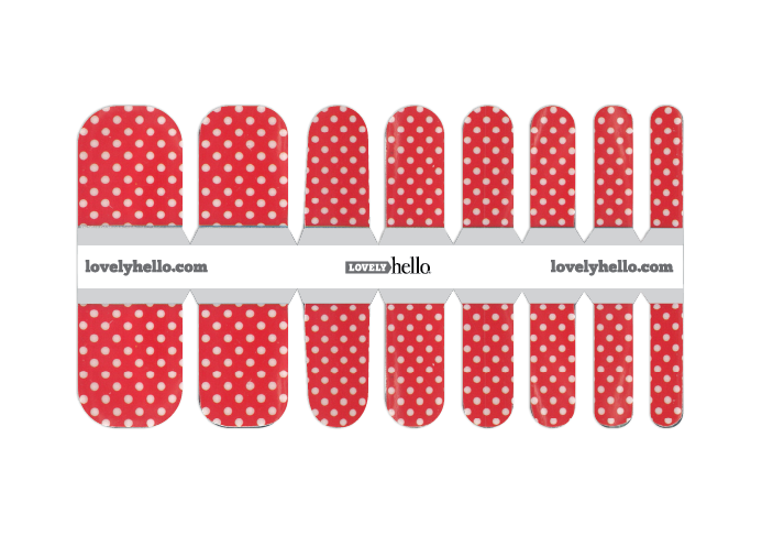 Polka Pedi Wrap