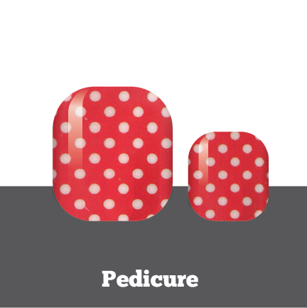 Polka Pedi Wrap