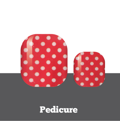 Polka Pedi Wrap