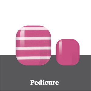 Candy Striped Pedi Wrap