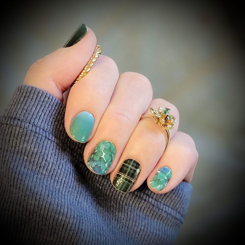 Highland Glam Nail Wrap