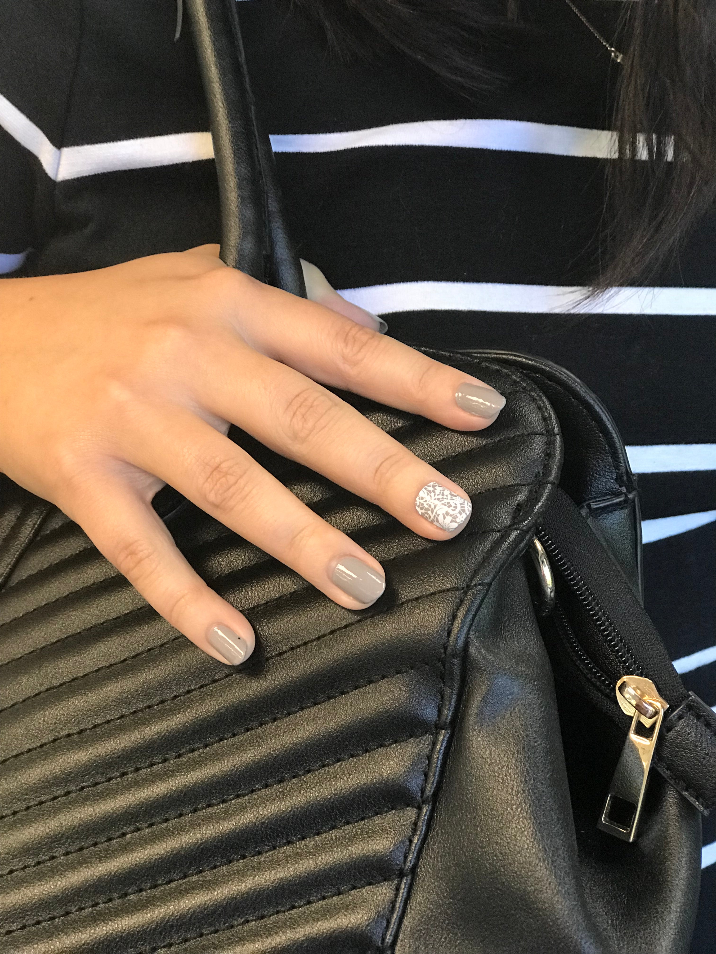 Elephant Gray Nail Wrap