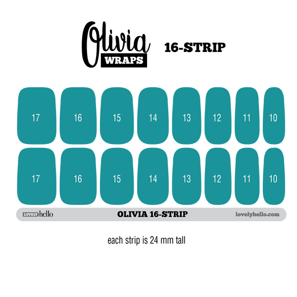 Peppermint Nail Wraps