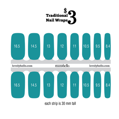 Ocean School Nail Wraps