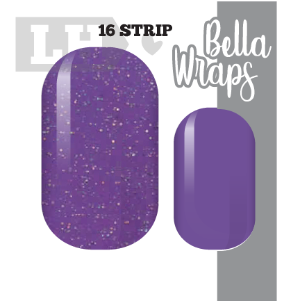 Sparkle Me Purple Nail Wraps
