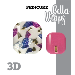 Confetti For All Pedicure Nail Wraps