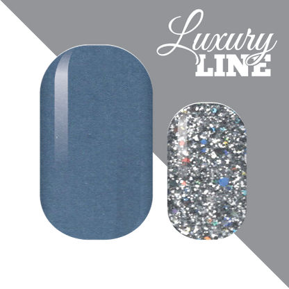 Blue Diamonds Nail Wraps