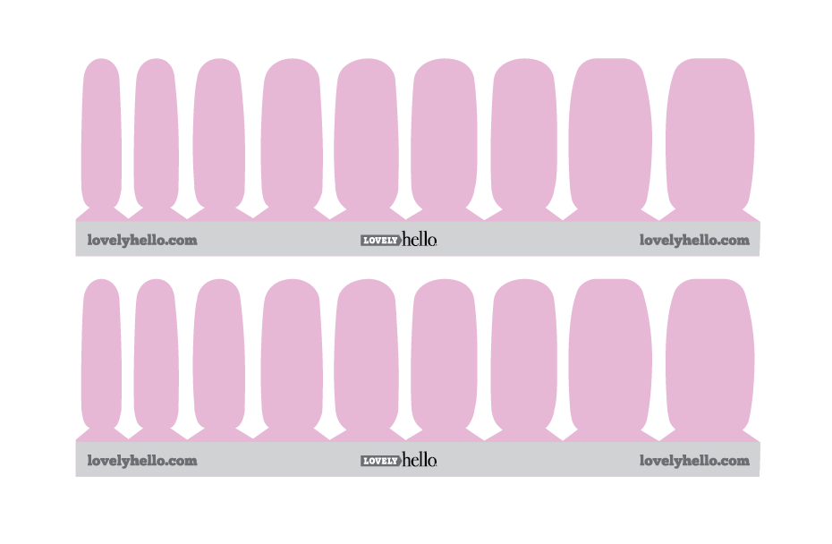 Cotton Candy Nail Wraps