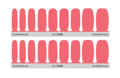 Fresh Grapefruit Nail Wraps