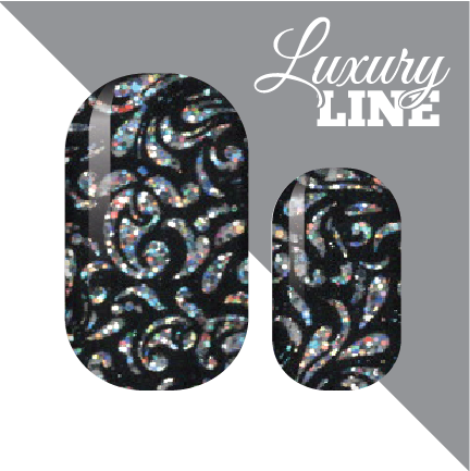 Dazzling Damask Nail Wraps