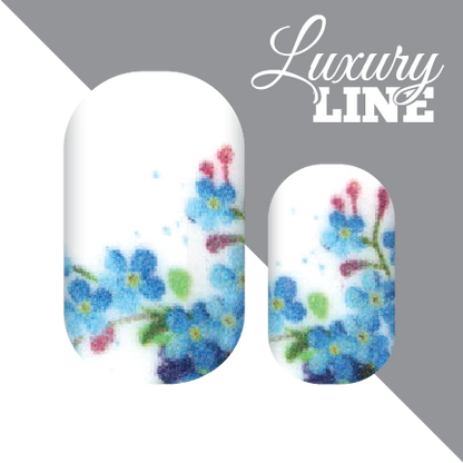 Georgia Blue Nail Wraps