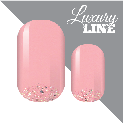 Pink Cutie Glamour Nail Wraps