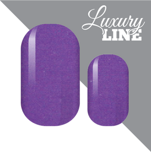 Pearlized Purple Luxury Nail Wraps