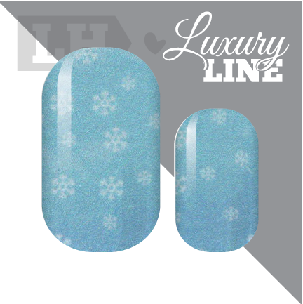 Shimmer Snowfall Nail Wraps