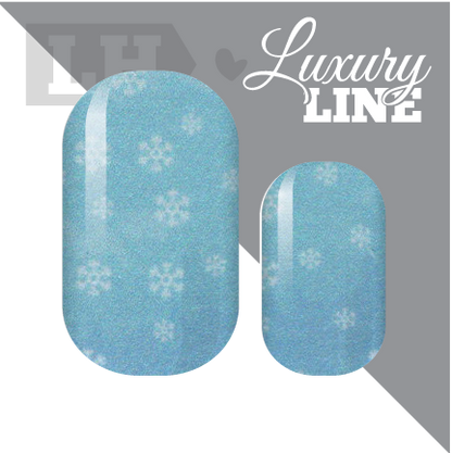 Shimmer Snowfall Nail Wraps