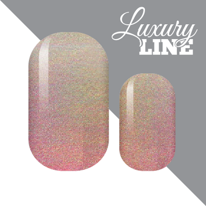Pink Horizon Nail Wraps