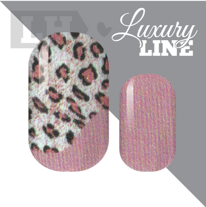 Pink Prints Nail Wraps